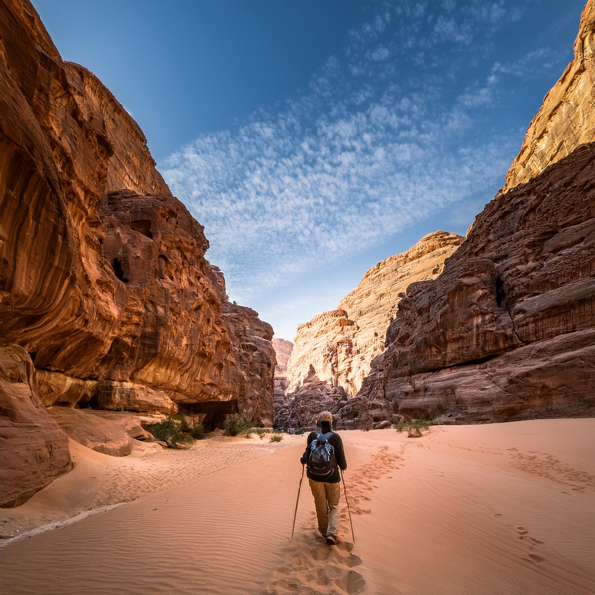 Wadi Shab Embark on a scenic hike