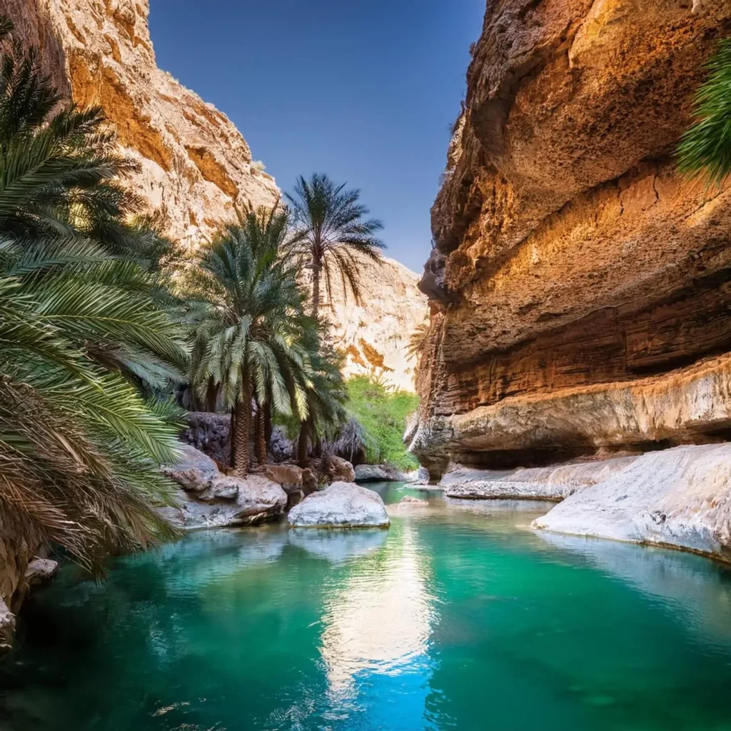 Wadi Shab wandeling