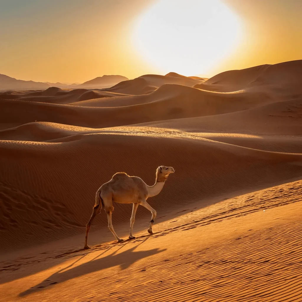 Camel Omani Desert